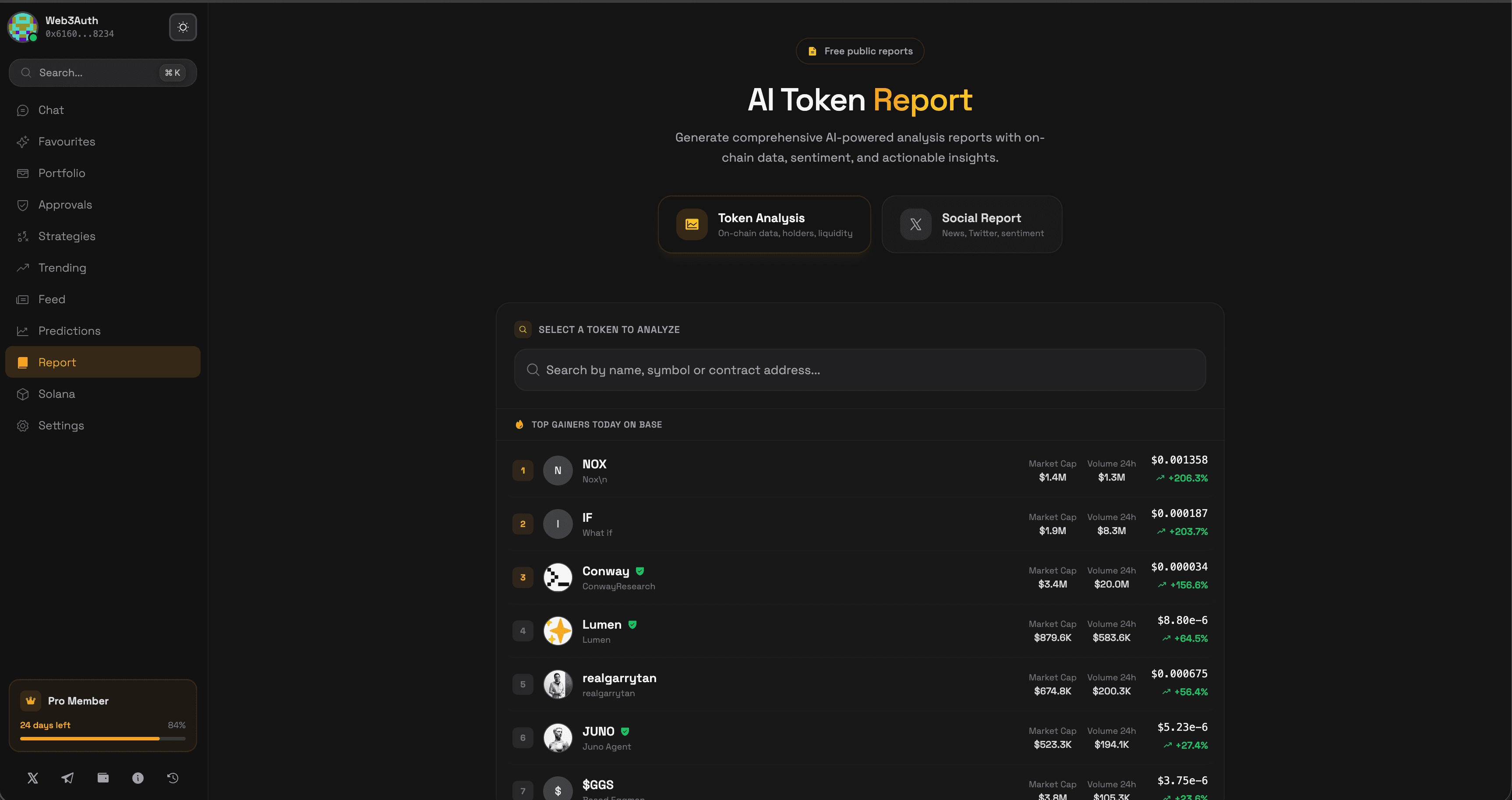 AI Token Report