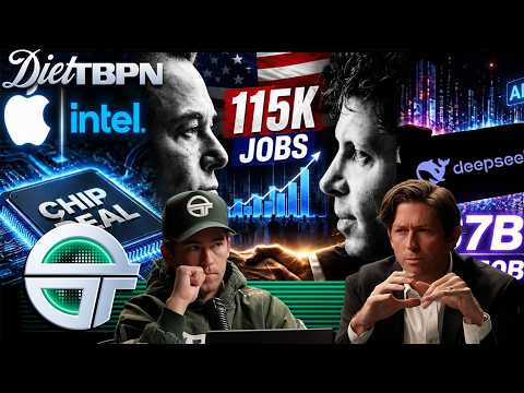 🎢 The Great Lock-In: Intel's Revival, AI vs. Reality & Economic Divergence