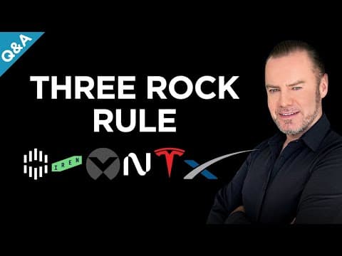 🪨 Three Rocks, Three Layers: A Playbook for Volatile Markets, AI Infra Risks, Tesla LEAPS, and the SpaceX IPO