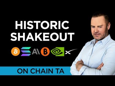 🔥 The Historic Shakeout: When Bad News Becomes the Bottom Signal
