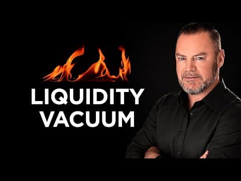 🔴 The Liquidity Vacuum: Why Markets Are Being Drained Across the Board