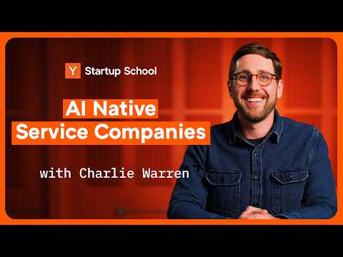 🚀 The New Playbook: Building AI-Native Service Companies from Scratch